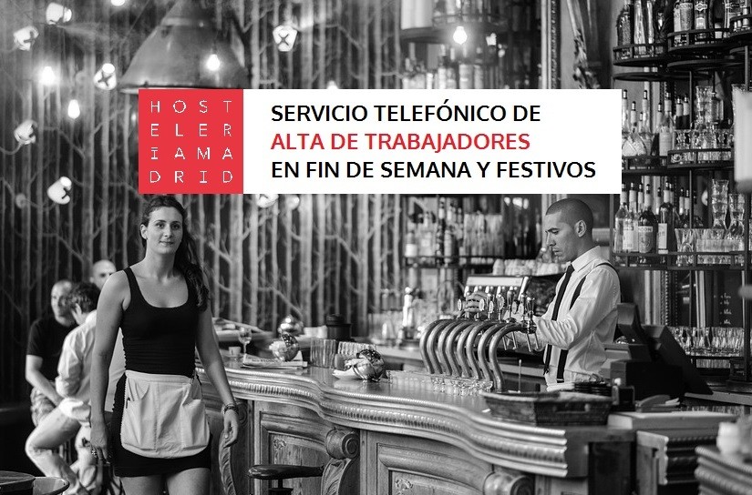 Es época de muchos festivos ¡y con Hostelería Madrid puedes dar de alta a tus trabajadores todos los días! - La Viña