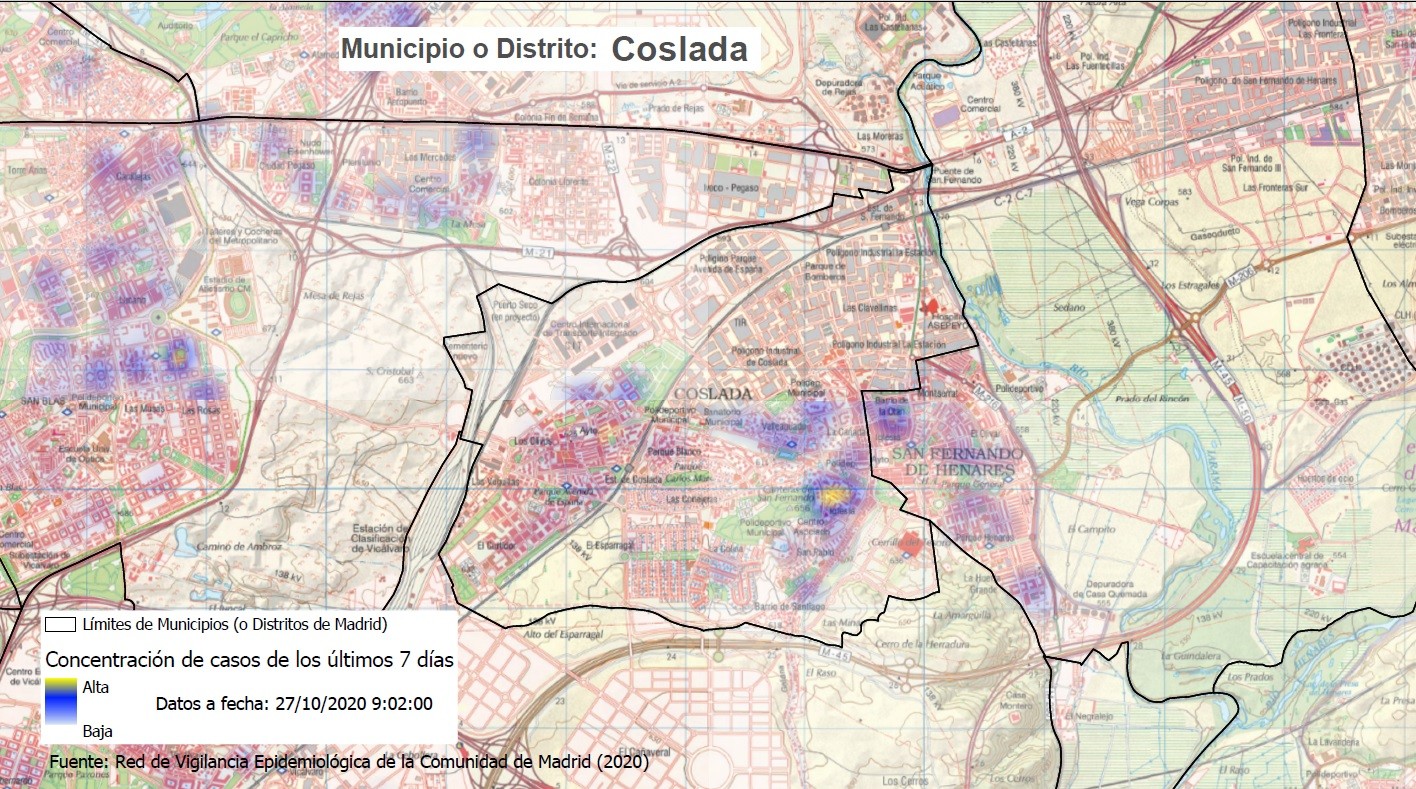 La Comunidad de Madrid confina tres nuevas zonas básicas de salud del 2 al 15 de noviembre - La Viña