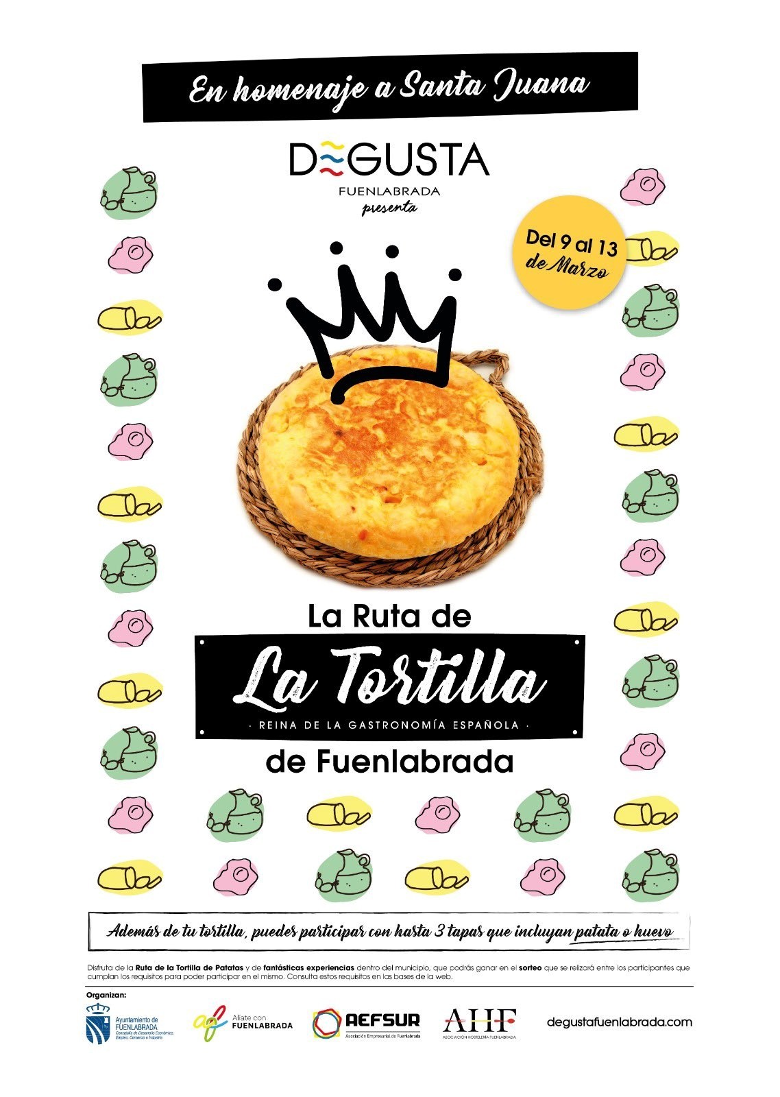 Fuenlabrada organiza la Ruta de la Tortilla - La Viña