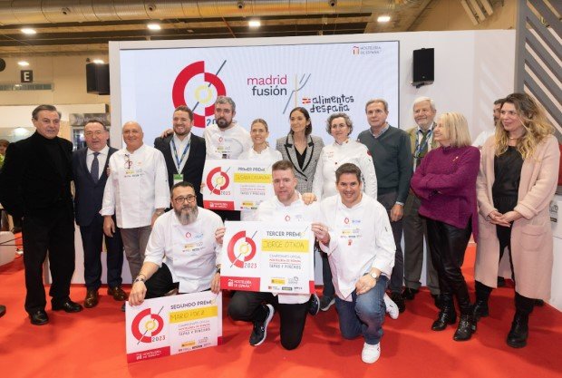 La zaragozana Susana Casanova se alza con la victoria en el I ‘Campeonato oficial Hostelería de España – Tapas y Pinchos’ celebrado en Madrid Fusión - La Viña