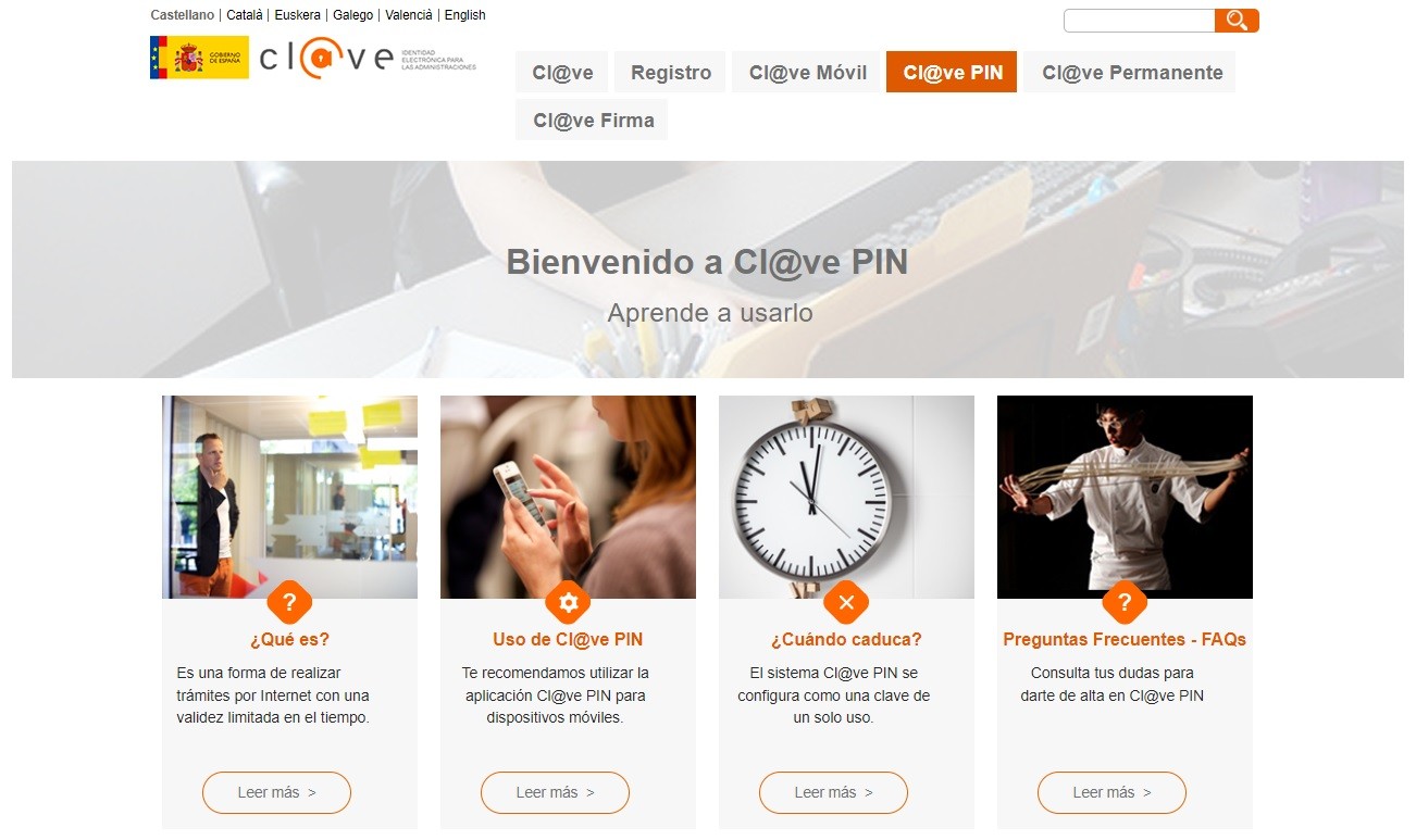 ¿Cómo funciona la Cl@ve PIN de Hacienda? - La Viña