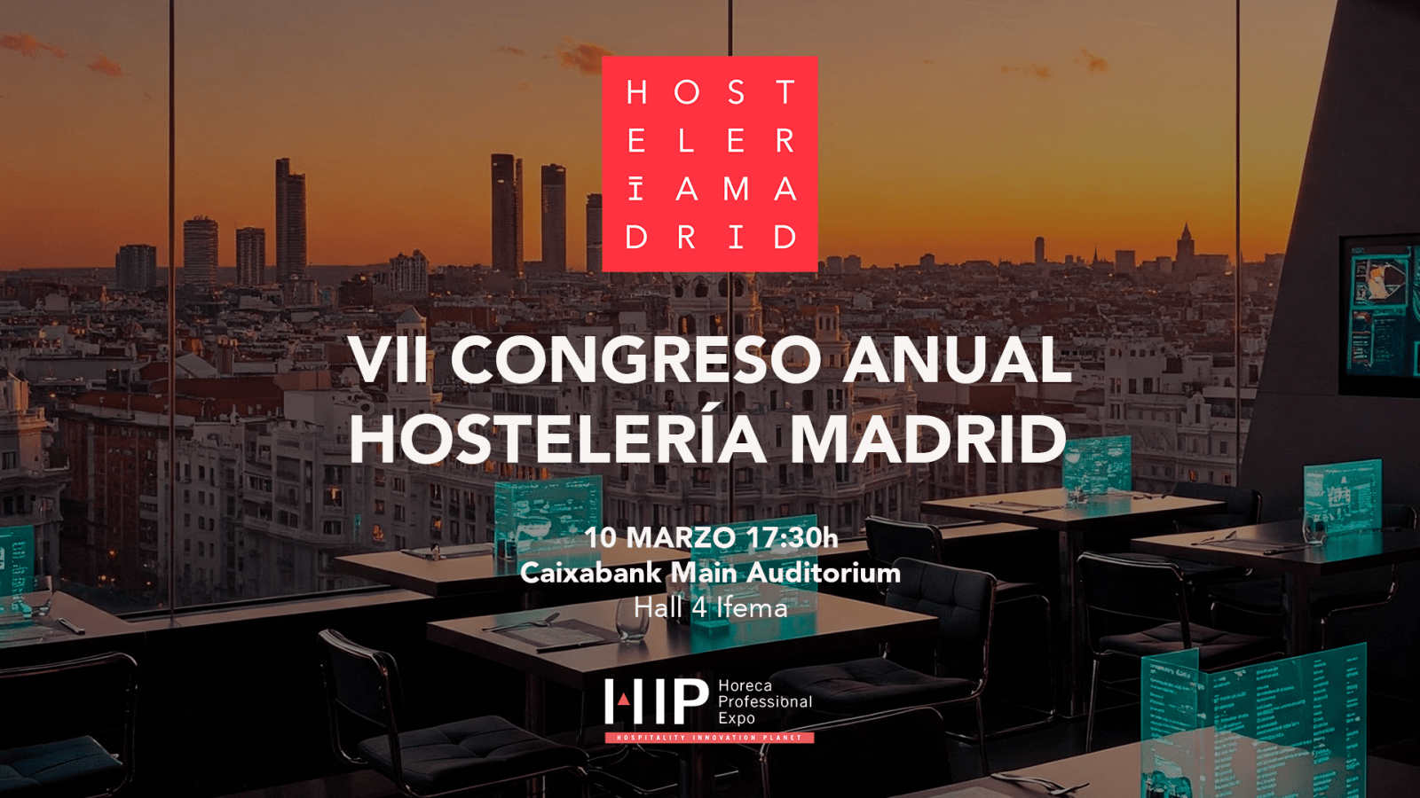 Victor Küppers clausurará la VII Edición del Congreso Anual de Hostelería Madrid 2025 - La Viña