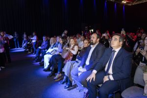 Autoridades asistentes al VII congreso de Hostelería Madrid en HIP