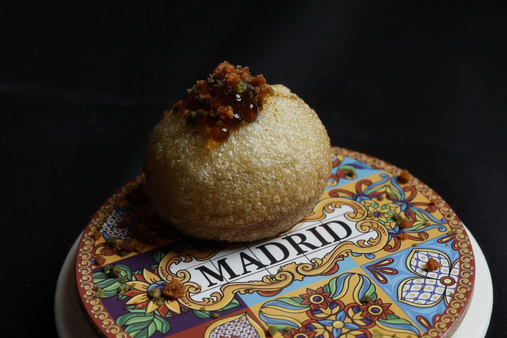 ‘Domingo’, tapa ganadora de Docamar Campeonato Tapas Comunidad de Madrid 2025