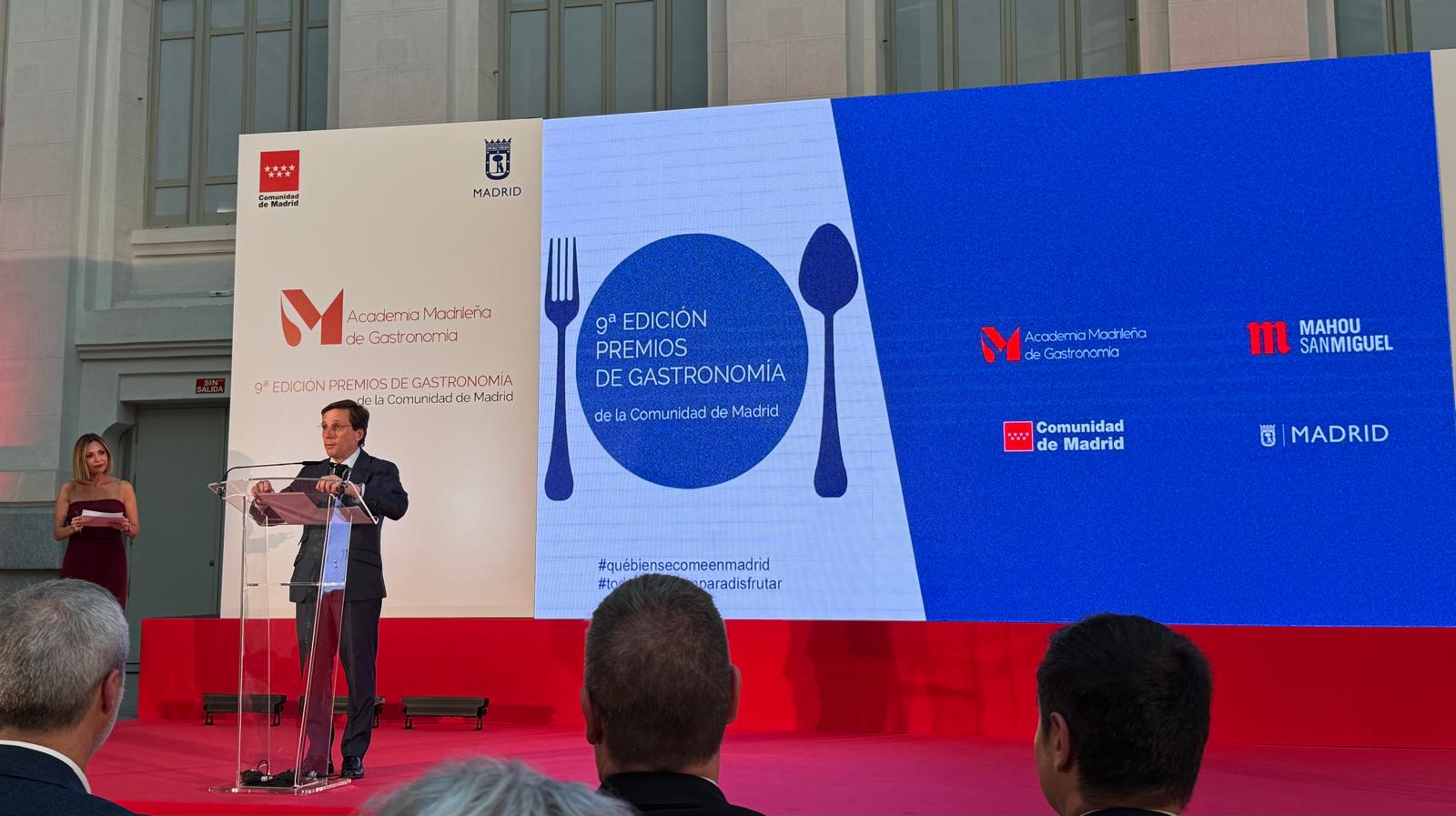 Entregados los IX Premios regionales de Gastronomía que reconocen la excelencia del sector de la restauración - La Viña