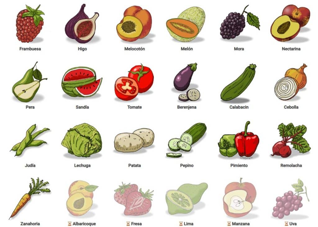 alimentos de temporada agosto