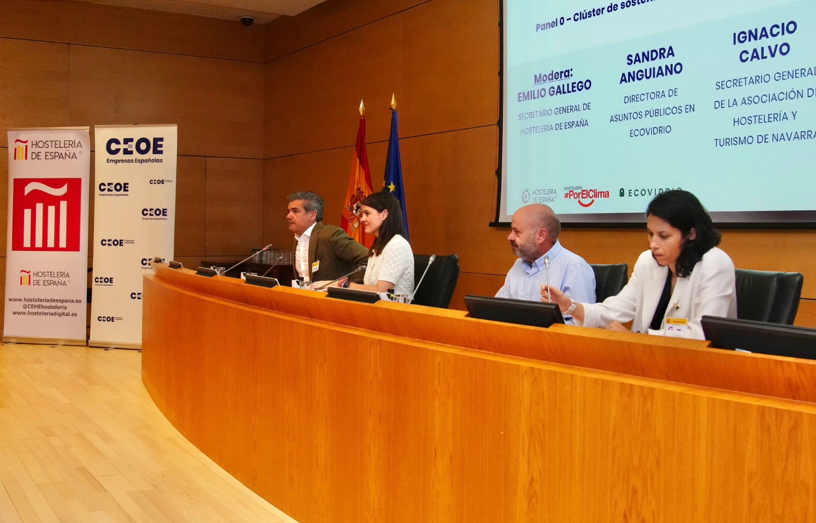 Hostelería Madrid participa en la jornada “Turismo & Sostenibilidad” organizada por CEOE - La Viña