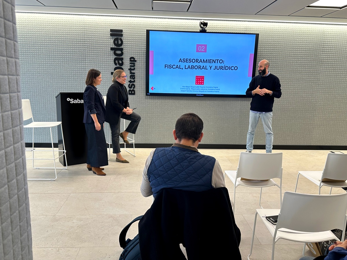 El HUB Origen celebra su tercera jornada centrada en la financiación y el asesoramiento empresarial para hosteleros - La Viña