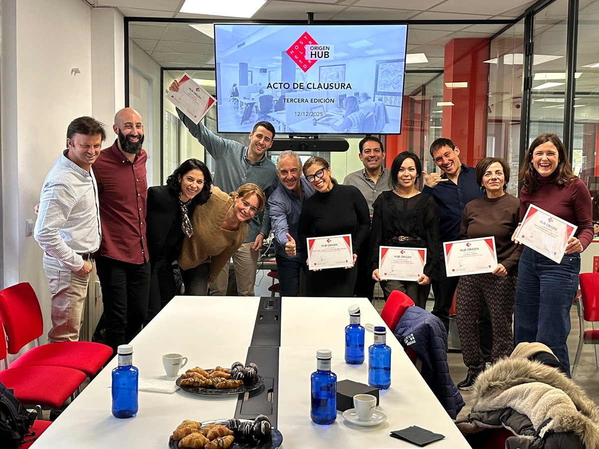 Finaliza el III HUB Origen con la entrega de diplomas a los emprendedores participantes - La Viña