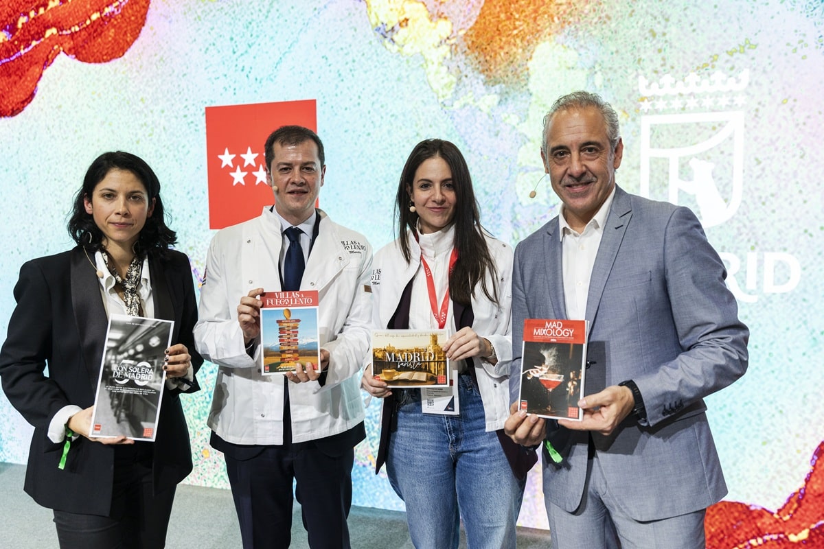 Hostelería Madrid presenta en FITUR la guía Villas a Fuego Lento, una nueva invitación a descubrir las villas madrileñas a través de la gastronomía - La Viña